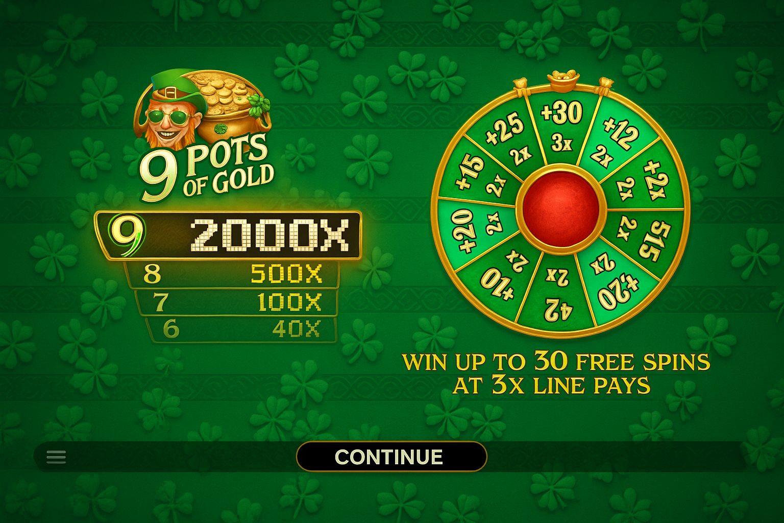 9 pots of Gold preview